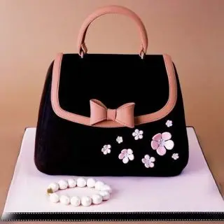 2 kg fondant hand bag new theme cake 