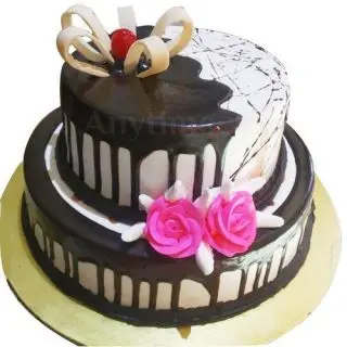 2 storey Choco Vanilla Cake(3Kg)