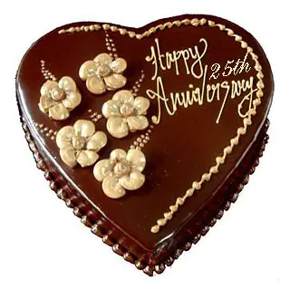 1 kg chocolate dreams heart shape cake(Eggless)