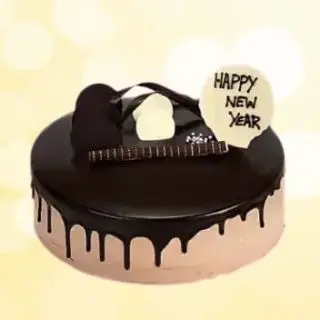  chocolate new year cake 