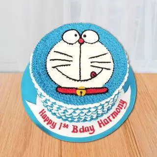 doraemon black forest cake 