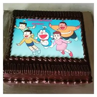  Doraemon photo cake 