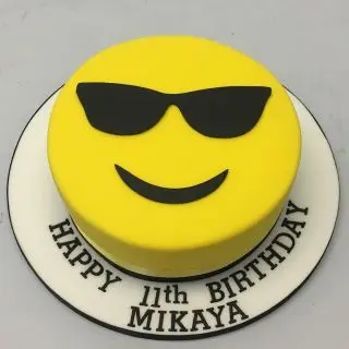  Emoji Celebration cake 