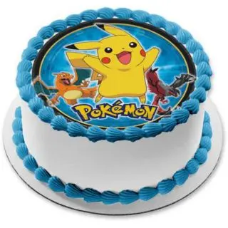  pokemon photo cake 