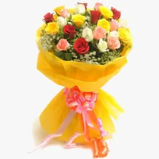12 Mix Roses Bunch