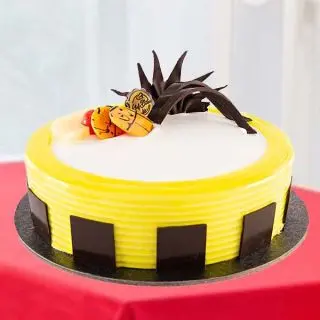 2 kg fresh cream pineapple anniversary cake