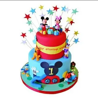 3 kg Fondant Disney theme cake 