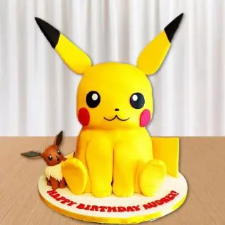 3 kg pokemon fondant theme cake in chocolate flavour 