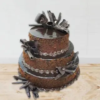 3 storey chocolate truffle cake in 5 kg 