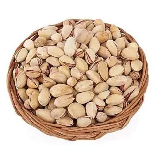Basket of half kg pistachio 