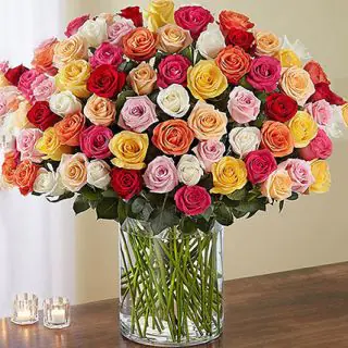 Bunch of 50 mix roses