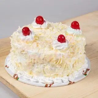white forest fresh cream cake 