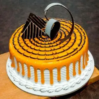 butterscotch premium quality cool fresh birthday cake 