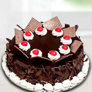  designer black forest cool birthday cake 