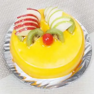  mango fruit anniversary cool cake 