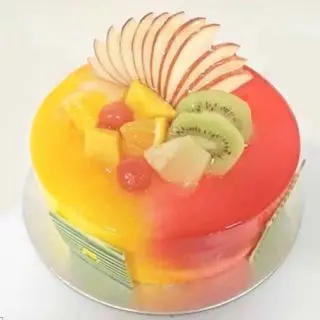  mix fruit birthday fresh cake 