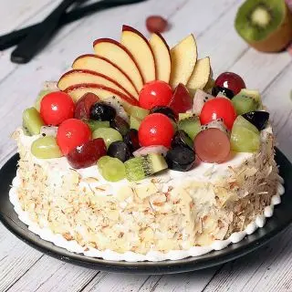  Mix fruit premium quality birthday cake