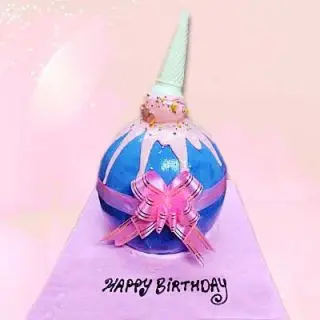Half kg pinata birthday theme cake 