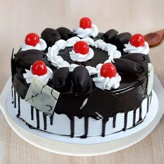 Premium black forest chocolate birthday  cake 