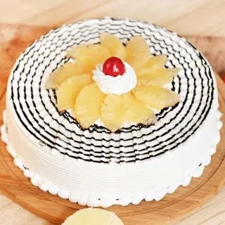 cool premium quality pineapple anniversary cake