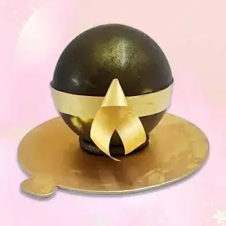 Half kg Round shape chocolate pinata cake 