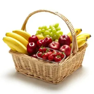 Basket of 3kg assorted fruit basket 