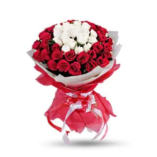 bunch of 20 red roses-2
