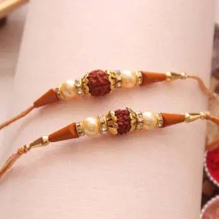 Set of 2 traditional rakhi 