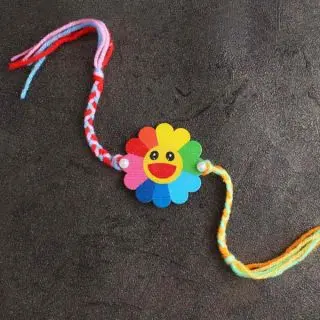 Smiley rakhi for kid  