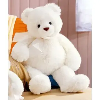 3 feet height white teddy bear