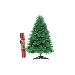 1 Feet Height Christmas Tree With Candles