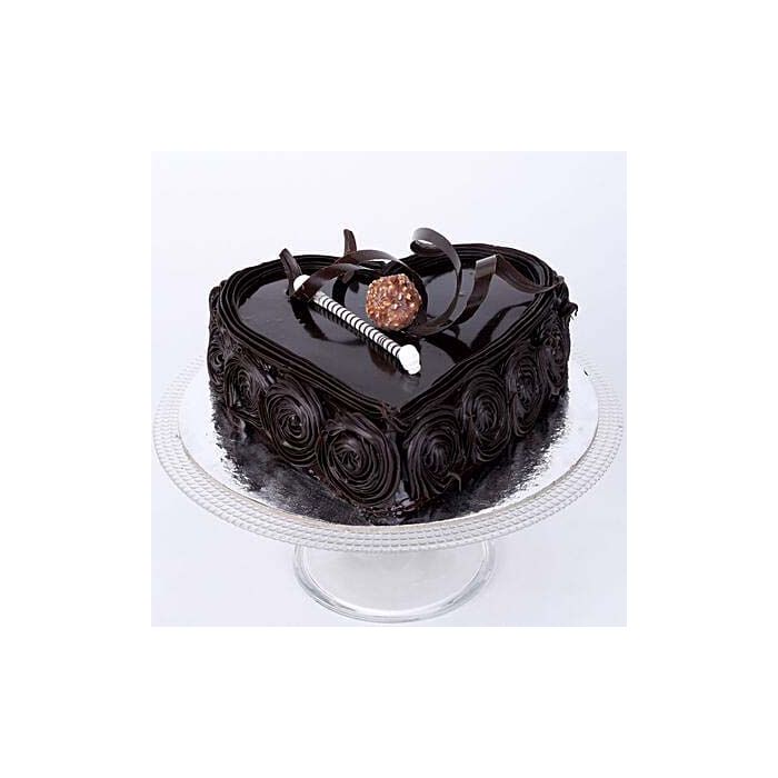 Make Name On Marriage Anniversary Chocolate Cake With Photo Frame