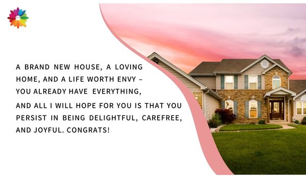 50 Housewarming Wishes And Messages | Housewarming wishes | MyFlowerGift